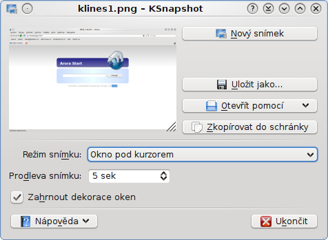 screenshot ksnapshot