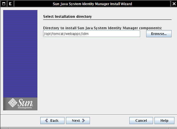 Instalátor IDM: Select Installation directory