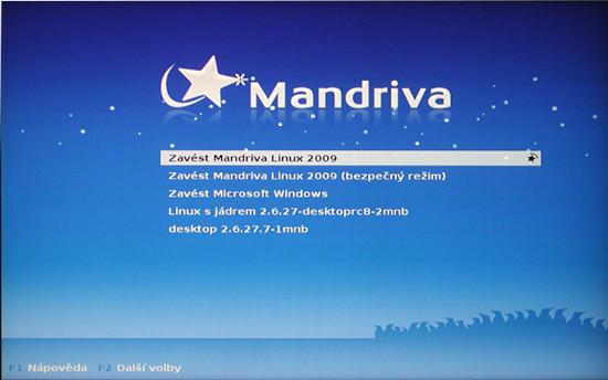 mandriva 2009 cz inst 41 grub menu
