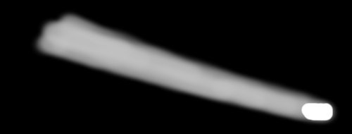 GIMP 6 Podklad ohonu a jádra
komety
