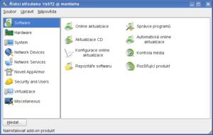 opensuse 11 yast new