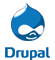 Logo akce Drupal setkání - Praha
